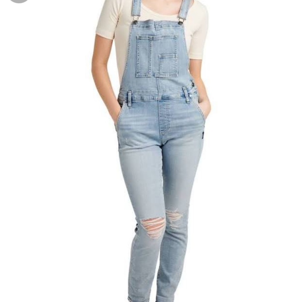 Bluenotes 90's Denim Boyfriend Overall size large